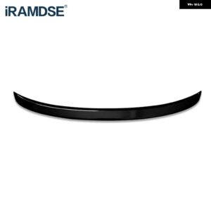 ボルボ トランクスポイラー カーボン表面 ABS 素材リアダックテールスポイラー S60 T3 T4 T5 S60L 2012-2017 - Gloss　Black