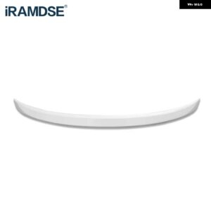 ボルボ トランクスポイラー カーボン表面 ABS 素材リアダックテールスポイラー S60 T3 T4 T5 S60L 2012-2017 - Pearl　White