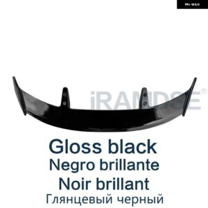 スバル トランクスポイラー タイプ TE カーボン表面リアトランクウイング ABS 材料再スポイラー XV 2013 - 2021 - Gloss Black