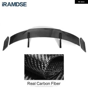BMW カーボンスポイラー G20 M3 F80 F30 E90 3シリーズ リアブーツ ウイング 汎用 - Real Carbon Fiber