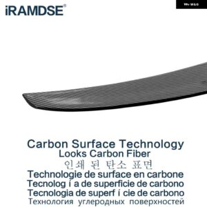 BMW カーボンペイントスポイラー 2シリーズ F44 リアダックテールウイング 2021 2022 年セダントランク M4 スタイル ABS - Carbon Surface