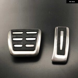 アウディ RHD ペダル A5 8W6 2018-22 ガス ブレーキ ステンレスノンスリップ フットレスト ペダル カバー パッド アクセル - 2 pcs