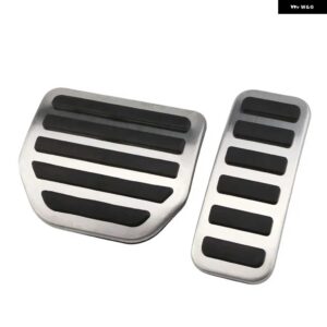 ランドローバー ステンレスフットペダル ディスカバリー 4 LR4 L319 2009 2016 アクセル ブレーキ レストフットペダル カーパーツ - 2 pcs