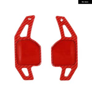 アウディ ステアリング ホイールのギアシフトシフター延長 TT MK2 8J 2007-14 スタイリング ステッカー - 2 PCS2