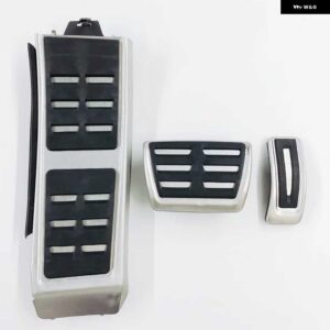 アウディ AT MT フットペダル Q5 8R 2009-17 燃料ガス ブレーキ レストペダル カバー - 3 pcs2
