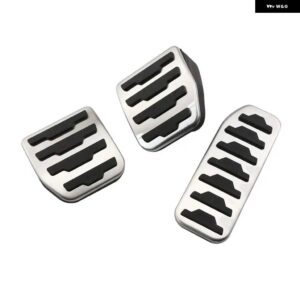 ランドローバー AT MT フットペダル レンジローバー EVOQUE L538 2011 2022 アクセル ブレーキ レストノンスリップペダル カバー - 3 pcs2