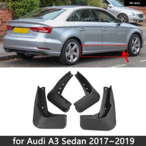 アウディ A3 8V セダンスポーツバック 2013-20 マッドフラップ マッドガード スプラッシュガード フェンダーフロント - Fit Facelift3