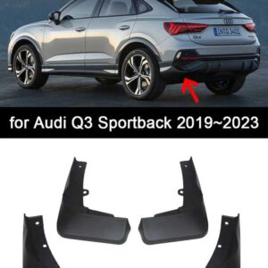 アウディ Q3 スポーツスポーツバック F3 S ライン 2019-23 マッドガード リア スプラッシュガード SUV フェンダーフラップ カースタイリング - Q3 Sportback