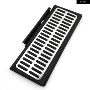 アウディ Q3 RS MK1 8U 2012-18 ステンレスペダル アクセル ブレーキ 滑り止めペダル カバー パッド - 1 pcs