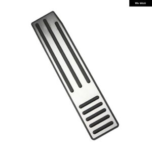 テスラ フットペダル モデル XS 2015-22 ステンレスアクセル ブレーキし穴あけペダル - 1 pcs