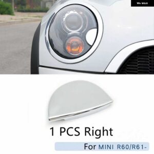 BMW フロントバンパー ヘッドライト ウォッシャーノズルカバー 蓋 ミニクーパークラブマンカントリーマンR50 R52 R53 R55 R56 R57 R58 R59 R60 R61 - 1 PCS Right R60 R61