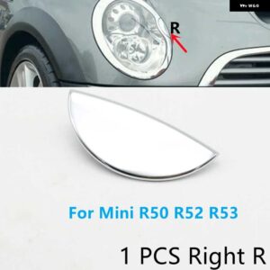 BMW フロントバンパー ヘッドライト ウォッシャーノズルカバー 蓋 ミニクーパークラブマンカントリーマンR50 R52 R53 R55 R56 R57 R58 R59 R60 R61 - 1 PCS Right R50 R53