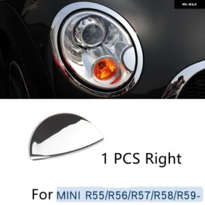 BMW フロントバンパー ヘッドライト ウォッシャーノズルカバー 蓋 ミニクーパークラブマンカントリーマンR50 R52 R53 R55 R56 R57 R58 R59 R60 R61 - 1 PCS Right R55 R59