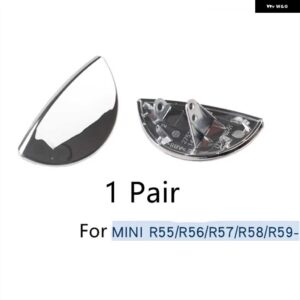 BMW フロントバンパー ヘッドライト ウォッシャーノズルカバー 蓋 ミニクーパークラブマンカントリーマンR50 R52 R53 R55 R56 R57 R58 R59 R60 R61 - 1 Pair R55 R59