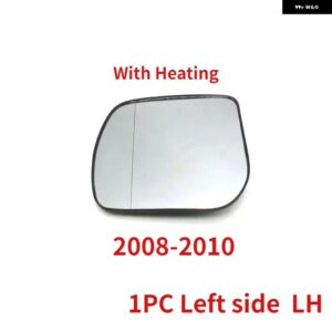 スバル 車外側外側バックミラー ガラスレンズ加熱 フォレスター 2008-2017 - 1PCS 08-10 Left LH