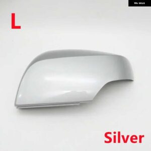 スバル 社外バックミラー カバー ウィンカー ライト付き アウトバック 2015-2018 XV 2013-2016 ラゲシー フォレスター イ - Silver L cap