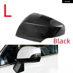 スバル 社外バックミラー カバー ウィンカー ライト付き アウトバック 2015-2018 XV 2013-2016 ラゲシー フォレスター イ - Black L cap