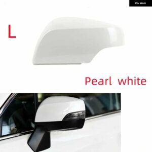 スバル 社外バックミラー カバー ウィンカー ライト付き アウトバック 2015-2018 XV 2013-2016 ラゲシー フォレスター イ - Pearl White L cap