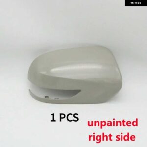スバル フォレスター SH 2010 2011 2012 ウイングドアサイドミラー アンダーキャップ蓋外側バックミラー カバー ウィンカー ライ - 1Right cap unpainted