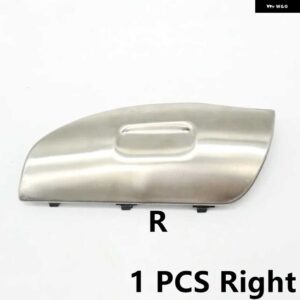 ポルシェ フロントバンパー 牽引フックカバー キャップステンレストラクションシェル ハウジング カイエン 2007-2010 - 1 Pcs Right