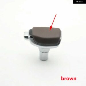 ボルボ V70 S60 S80 V60 XC60 2009-2012 XC70 2004-2012 車自動ギアシフトノブ レバーシフターヘッド - brown