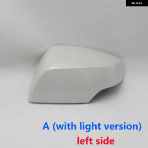 スバル アウトバック 2015-2018 XV 2013-2016 LAGECY FORESTER IMPREZA WRX STI 車外バックミ - A pearl white Left