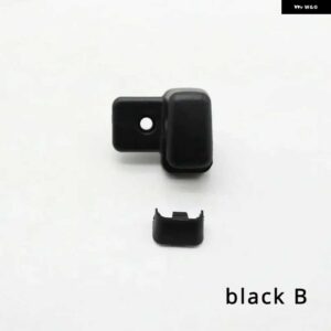 BMW ミニ R55 R56 R57 R58 R60 R61 2007-2014 車ルーフサイドサンバイザーサンバイザー固定クリップバックルフックブラケット - Black B