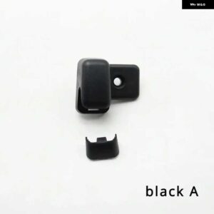 BMW ミニ R55 R56 R57 R58 R60 R61 2007-2014 車ルーフサイドサンバイザーサンバイザー固定クリップバックルフックブラケット - Black A