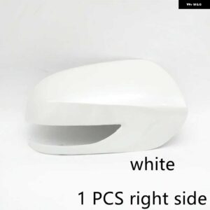 スバル カーウイングドア側外側バックミラー カバー キャップ蓋信号灯 フォレスター SH 2010 2011 2012 - white right side
