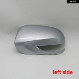 スバル カーウイングドア側外側バックミラー カバー キャップ蓋信号灯 フォレスター SH 2010 2011 2012 - silver left side