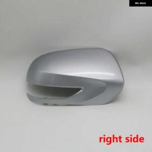 スバル カーウイングドア側外側バックミラー カバー キャップ蓋信号灯 フォレスター SH 2010 2011 2012 - silver right side