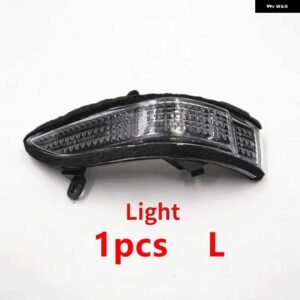 スバル カーウイングドア側外側バックミラー カバー キャップ蓋信号灯 フォレスター SH 2010 2011 2012 - 1pcs Light Left L