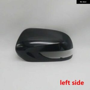 スバル カーウイングドア側外側バックミラー カバー キャップ蓋信号灯 フォレスター SH 2010 2011 2012 - black left side