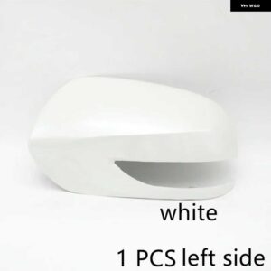 スバル カーウイングドア側外側バックミラー カバー キャップ蓋信号灯 フォレスター SH 2010 2011 2012 - white left side