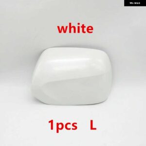 スバル フォレスター SH 2008 2009 2010 ウイングドアサイドミラー アンダーキャップ蓋外側バックミラー カバー - White Left L
