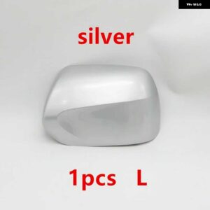 スバル フォレスター SH 2008 2009 2010 ウイングドアサイドミラー アンダーキャップ蓋外側バックミラー カバー - Silver Left L