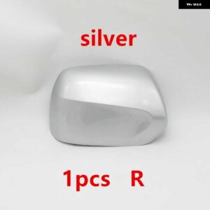 スバル フォレスター SH 2008 2009 2010 ウイングドアサイドミラー アンダーキャップ蓋外側バックミラー カバー - Silver Right R