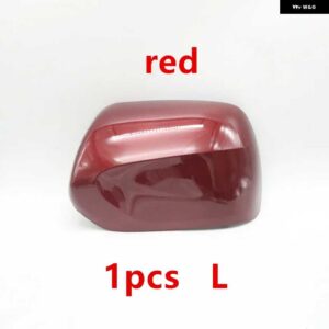 スバル フォレスター SH 2008 2009 2010 ウイングドアサイドミラー アンダーキャップ蓋外側バックミラー カバー - Red Left L