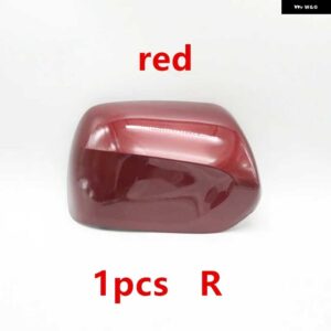 スバル フォレスター SH 2008 2009 2010 ウイングドアサイドミラー アンダーキャップ蓋外側バックミラー カバー - Red Right R