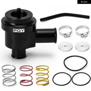 アウディ アルミ 再循環ダイバーターバルブ ターボ BOV ブースト フォルクスワーゲン ゴルフ ジェッタ 2000-2005 1.8T 2.7T 1998-2006 JR-BOV04 - black