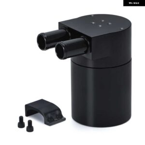 BMW 汎用 合金リザーバーオイルキャッチ缶タンク N54 335 ブラックブルーレッド JR-TK60 - black