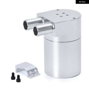BMW 汎用 合金リザーバーオイルキャッチ缶タンク N54 335 ブラックブルーレッド JR-TK60 - Silver