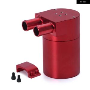 BMW 汎用 合金リザーバーオイルキャッチ缶タンク N54 335 ブラックブルーレッド JR-TK60 - Red