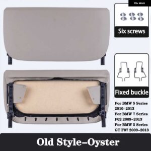 BMW ABS キャップ収納ポケット交換 5シリーズ F10 GT 7シリーズ F01 F02 カーシート バックパネルカバー - Old Style-Oyster