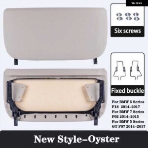 BMW ABS キャップ収納ポケット交換 5シリーズ F10 GT 7シリーズ F01 F02 カーシート バックパネルカバー - New Style-Oyster