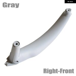 BMW 右左インナードアパネルハンドルプルトリムカバー オート インテリア E70 X5 E71 E72 X6 SAV 2007-2013 - Gray-Right-Front