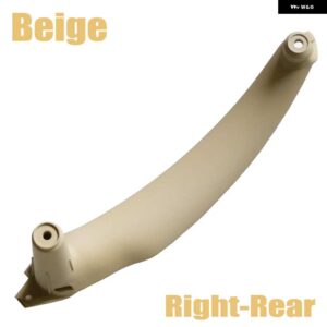 BMW 右左インナードアパネルハンドルプルトリムカバー オート インテリア E70 X5 E71 E72 X6 SAV 2007-2013 - Beige-Right-Rear