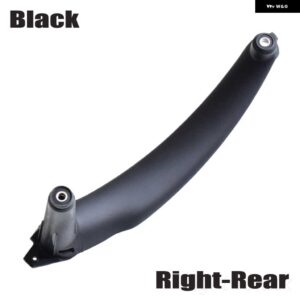 BMW 右左インナードアパネルハンドルプルトリムカバー オート インテリア E70 X5 E71 E72 X6 SAV 2007-2013 - Black-Right-Rear