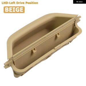 BMW インナードアインナー ドアハンドル プル ABS トリム X3 X4 F25 F26 2010-17 ブラックベージュ - beige