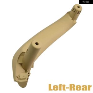 BMW インナードアインナー ドアハンドル プル ABS トリム X3 X4 F25 F26 2010-17 ブラックベージュ - Beige-Left-Rear